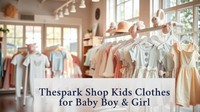 thespark shop kids clothes for baby boy & girl