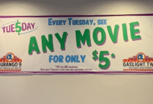 movie showtimes Durango