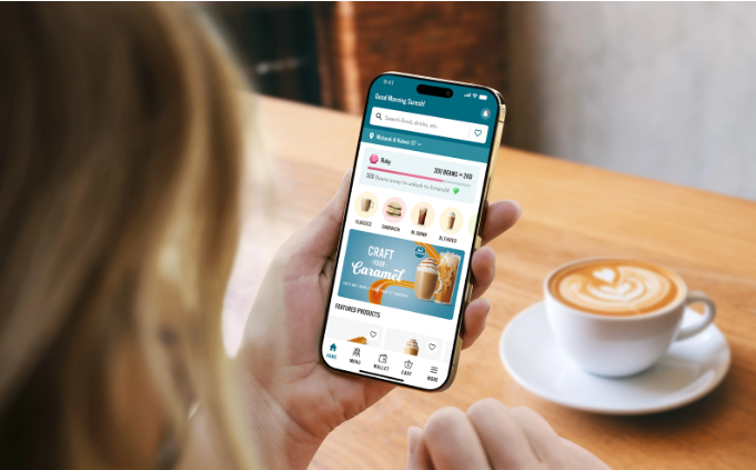 mobile cafe app
