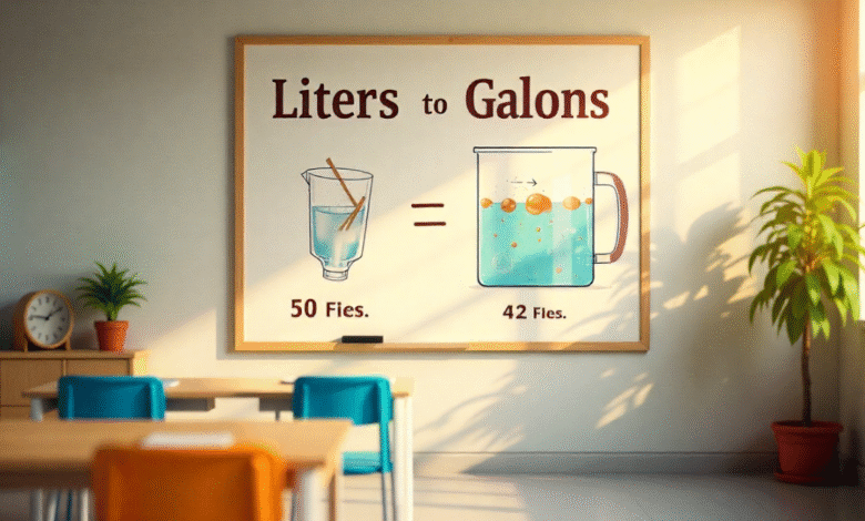 Liters to Gallons