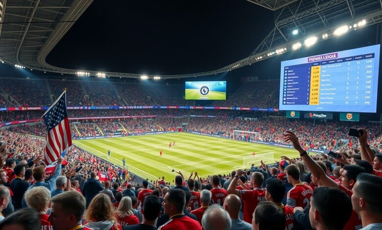 Posiciones de Premier League