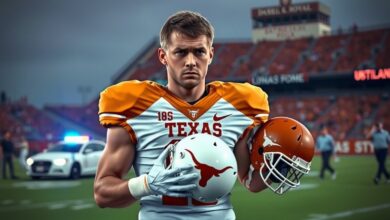 Texas Longhorns Football Player DWI