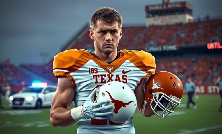 Texas Longhorns Football Player DWI