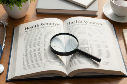 health synonym