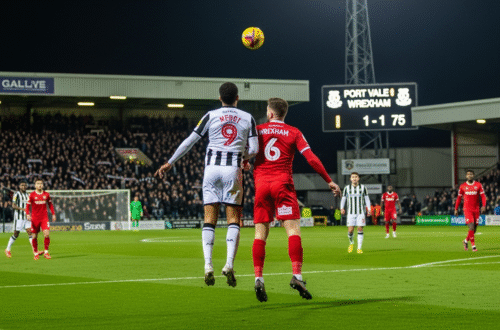 Port Vale vs Wrexham