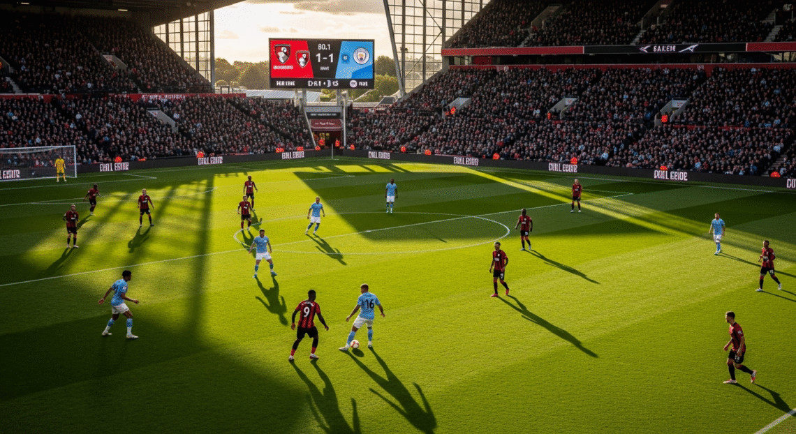 Bournemouth vs Man City